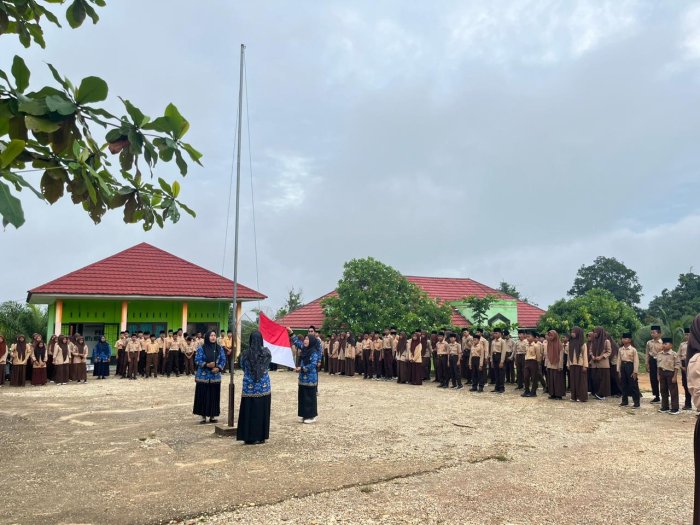 MTsN 6 Sarolangun Gelar Upacara Hari Kesaktian Pancasila