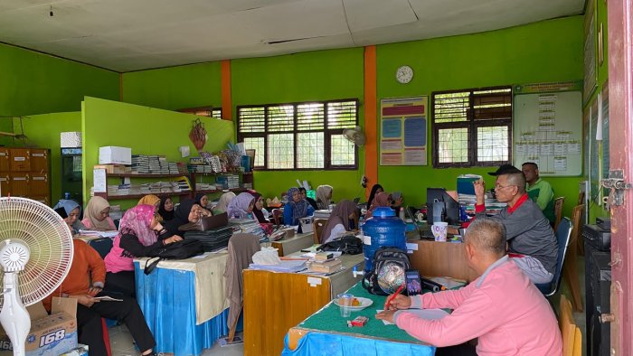 MTsN 6 Sarolangun Gelar Rapat Kenaikan Kelas dan Persiapan Tahun Ajaran Baru