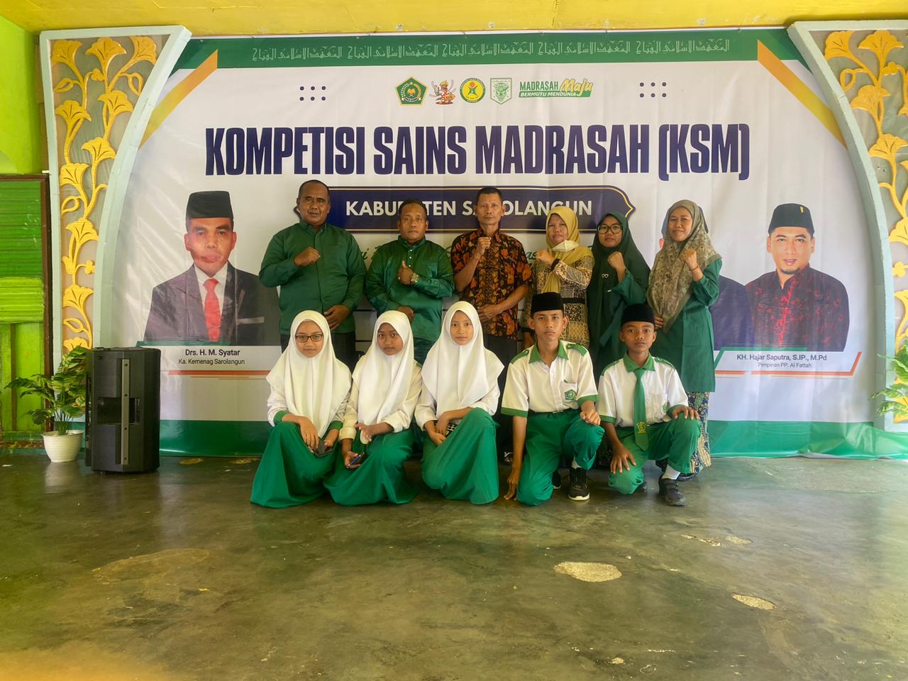 KSM Tahun 2024 , 5 siswa MTs Negeri 6 Sarolangun mengikuti KSM Tingkat Kabupaten Sarolangun