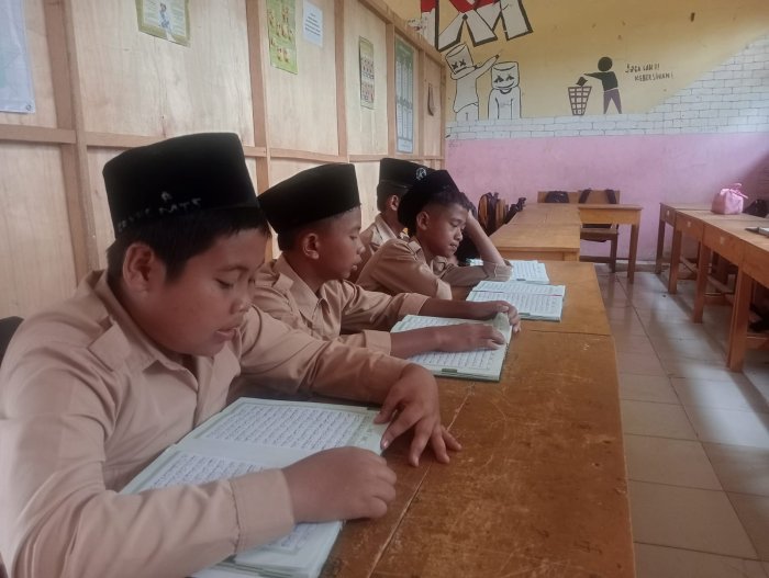 MTsN 6 Sarolangun Perkuat Program Tadarus Al-Quran
