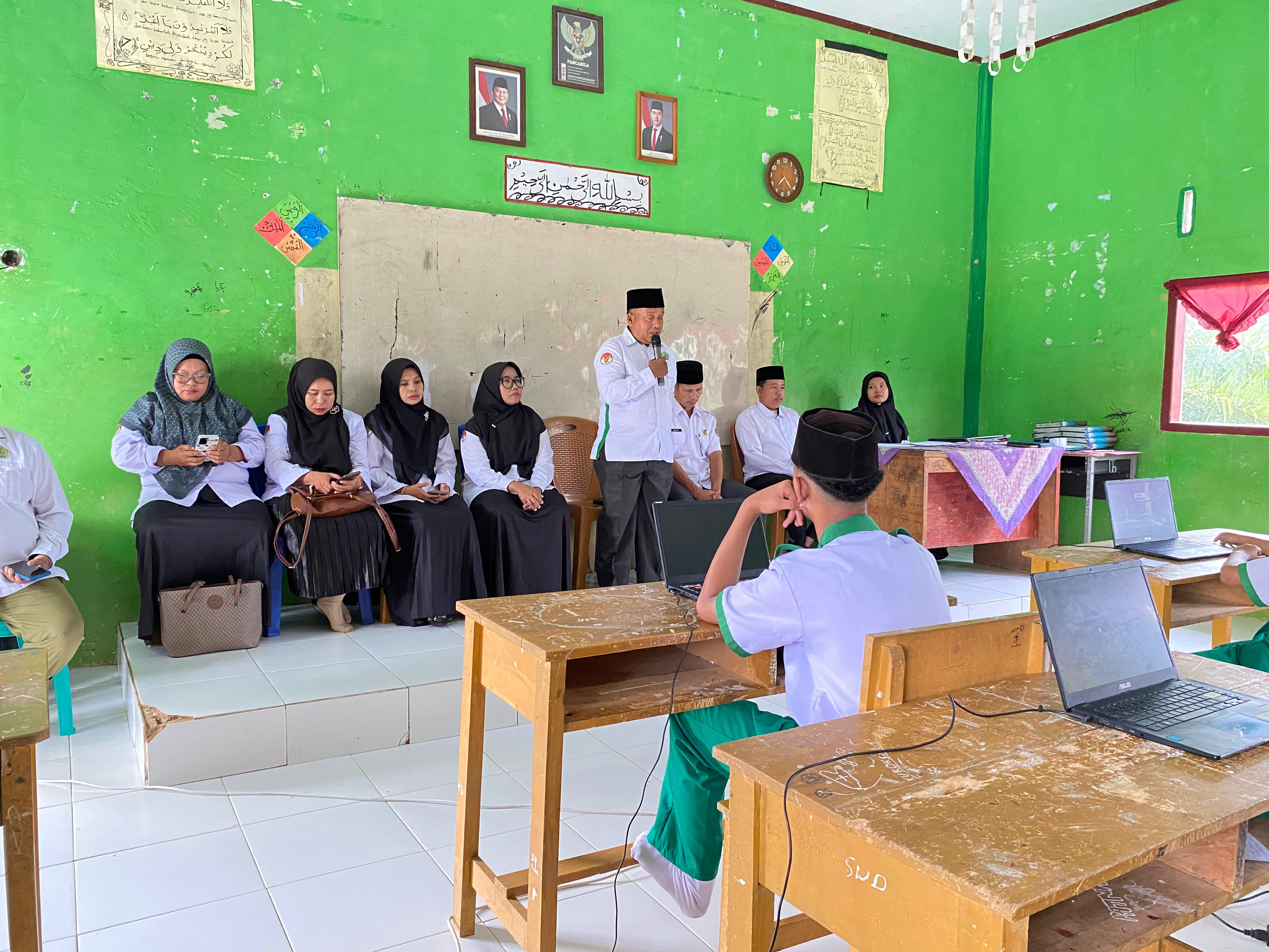 Pelaksanaan ANBK 2025 Tingkat MTs 