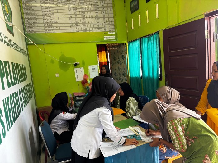 Antusiasme Tinggi Warnai PPDB MTsN 6 Sarolangun 2026