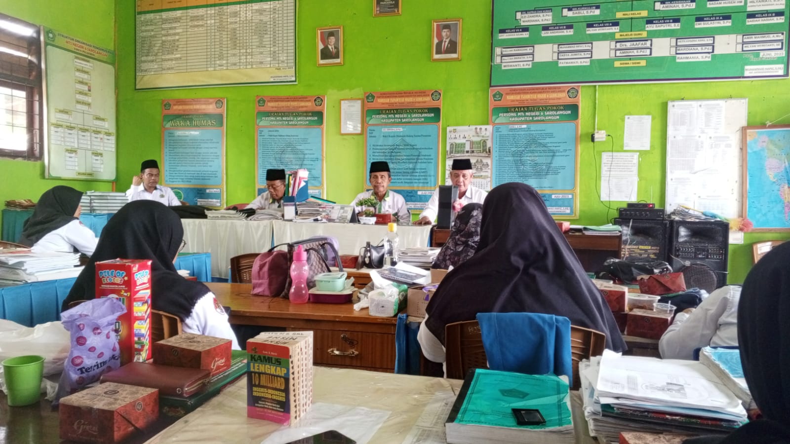 MTsN 6 SAROLANGUN TERIMA KUNJUNGAN BAZNAS KABUPATEN SAROLANGUN
