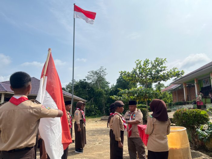 Pelantikan Penggalang Ramu Berlangsung Khidmat di Pauh