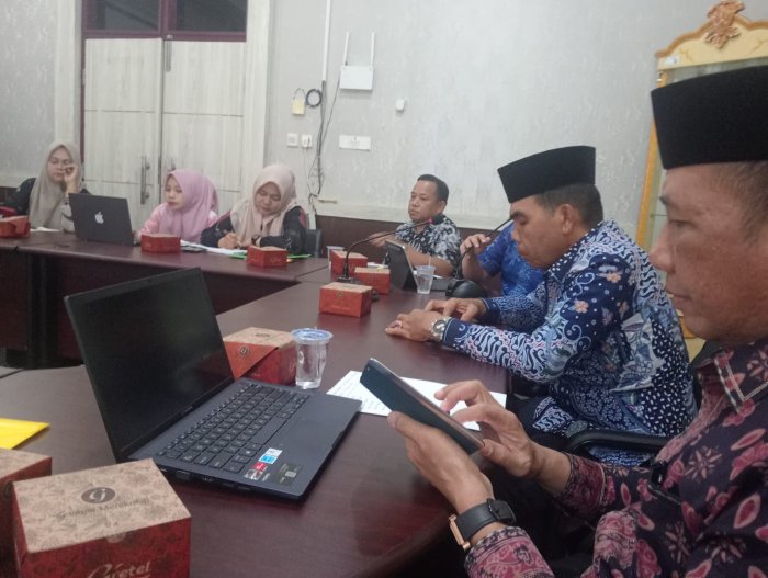 Kepala MTsN 6 Sarolangun Hadiri Rapat Teknis Kemenag